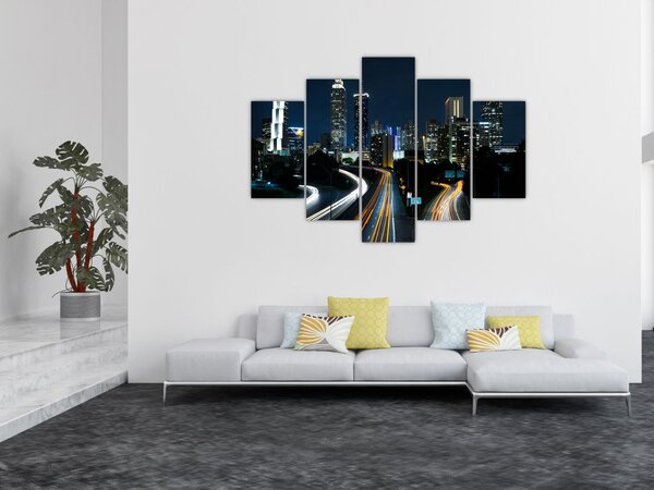 Slika noćne metropole (150x105 cm)