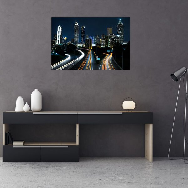 Slika noćne metropole (90x60 cm)