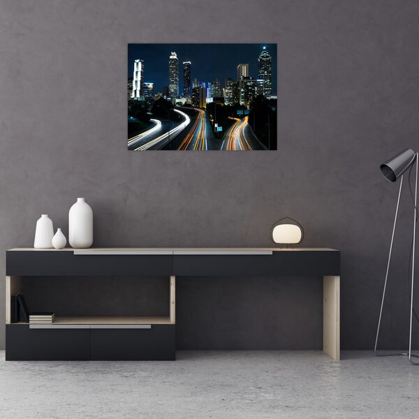 Slika noćne metropole (70x50 cm)