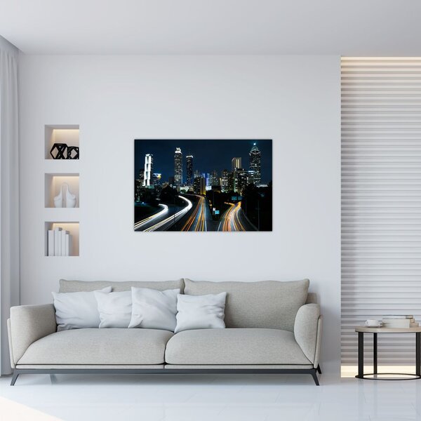 Slika noćne metropole (90x60 cm)