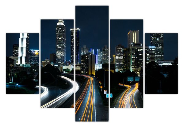 Slika noćne metropole (150x105 cm)