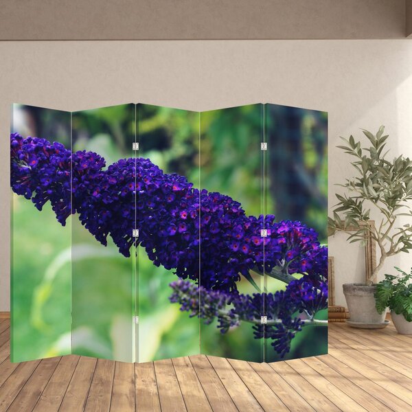 Paravan - Plavi cvijet (210x170 cm)