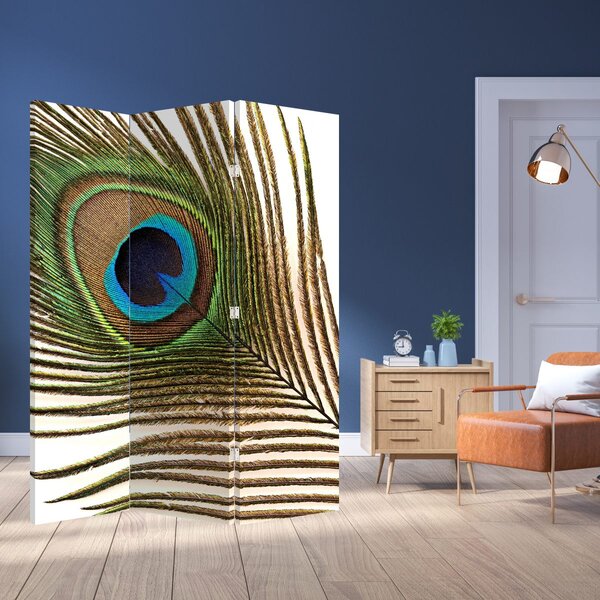 Paravan - paunovo perje (126x170 cm)