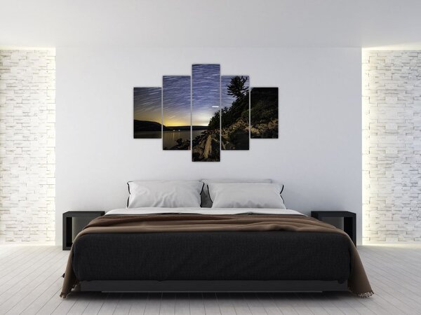 Slika - nebo u vrijeme zalaska sunca (150x105 cm)