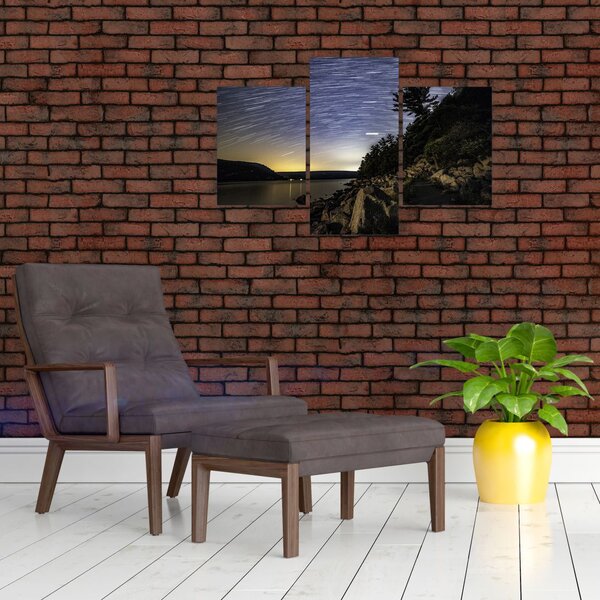 Slika - nebo u vrijeme zalaska sunca (90x60 cm)