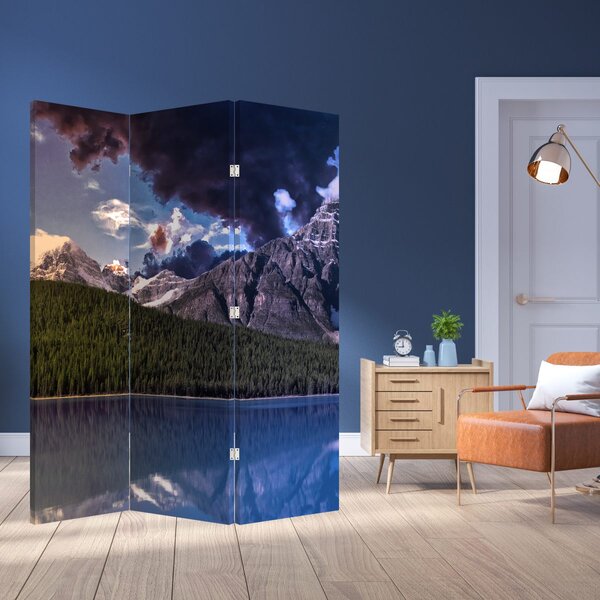 Paravan - jezero i planine (126x170 cm)