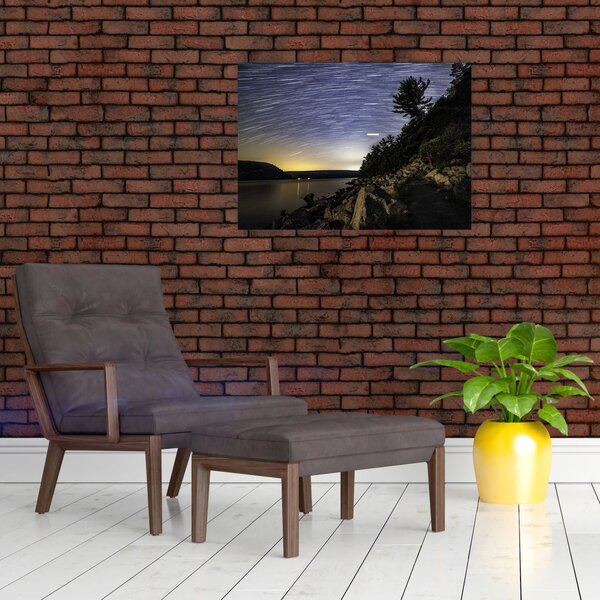 Slika - nebo u vrijeme zalaska sunca (70x50 cm)