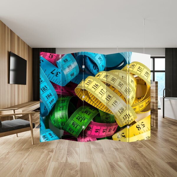 Paravan - mjerači boja (210x170 cm)
