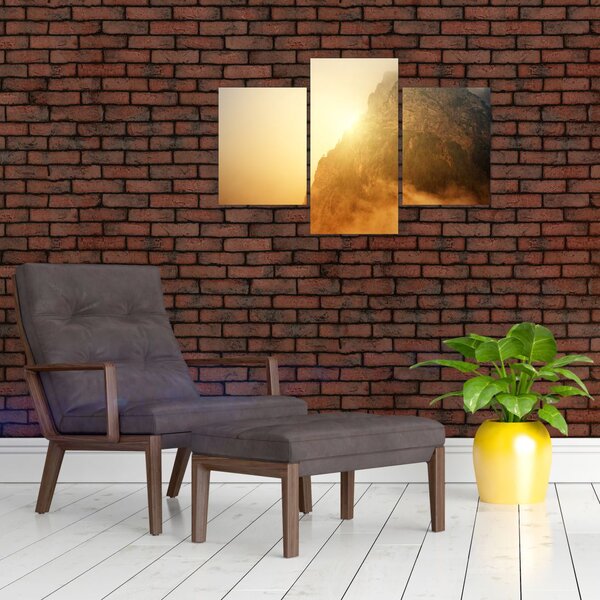 Slika planine u magli (90x60 cm)