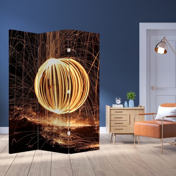 Paravan - Svjetlosne kugle (126x170 cm)