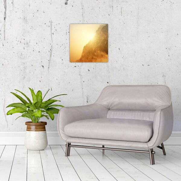 Slika planine u magli (30x30 cm)