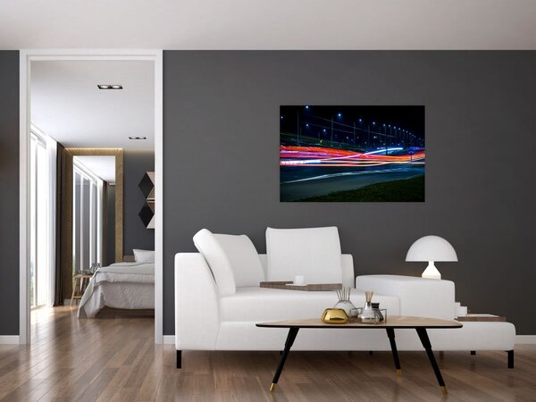 Slika noćnog grada (90x60 cm)