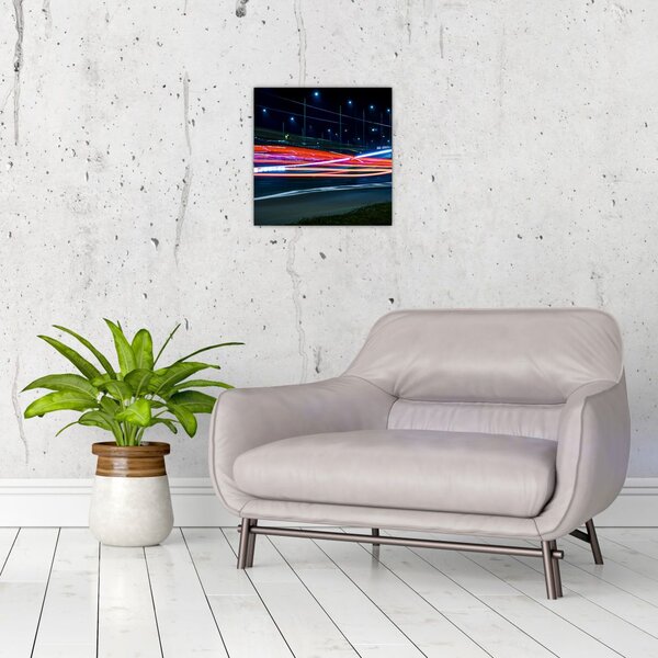 Slika noćnog grada (30x30 cm)