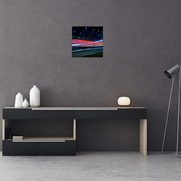 Slika noćnog grada (30x30 cm)