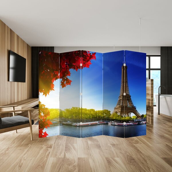 Paravan - Jesen u Parizu (210x170 cm)
