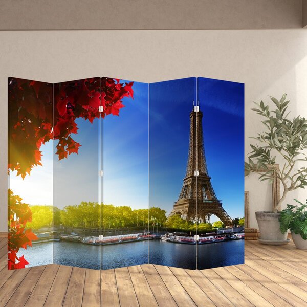 Paravan - Jesen u Parizu (210x170 cm)