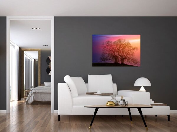 Slika drveća u magli (90x60 cm)