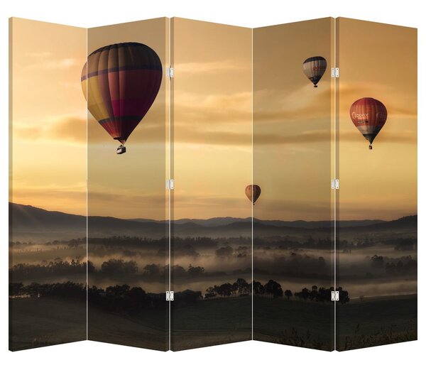 Paravan - leteći baloni (210x170 cm)