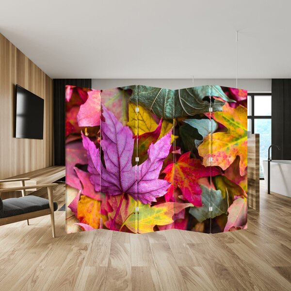 Paravan - Jesenje lišće (210x170 cm)