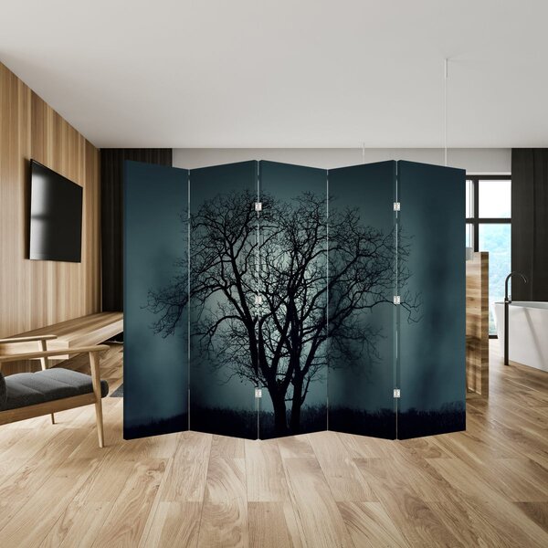 Paravan - Drvo u pomrčini (210x170 cm)