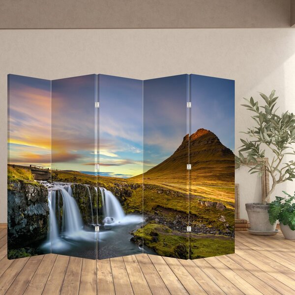 Paravan - planina i vodopadi na Islandu (210x170 cm)