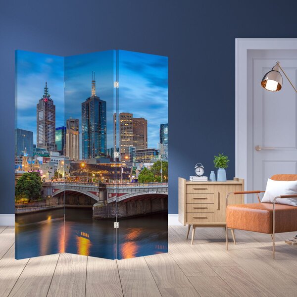 Paravan - Grad Melbourne (126x170 cm)
