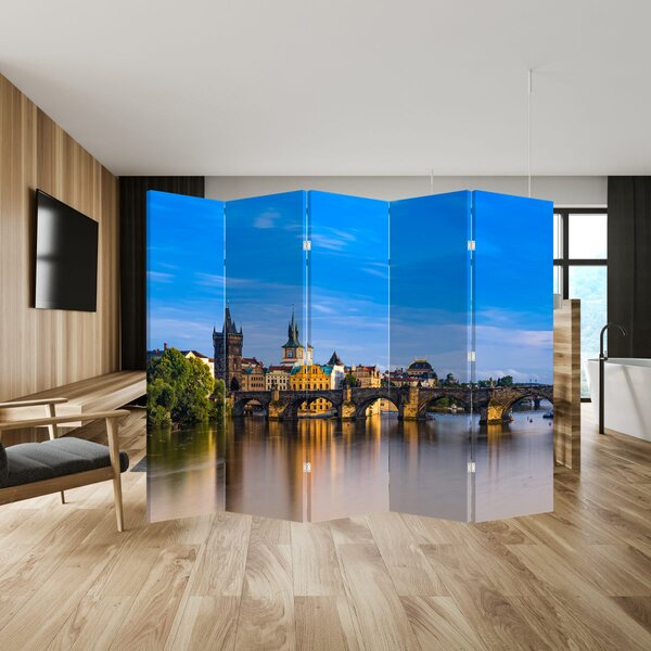 Paravan - Karlov most (210x170 cm)