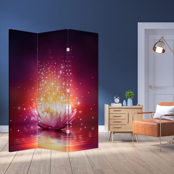 Paravan - lotosov cvijet (126x170 cm)