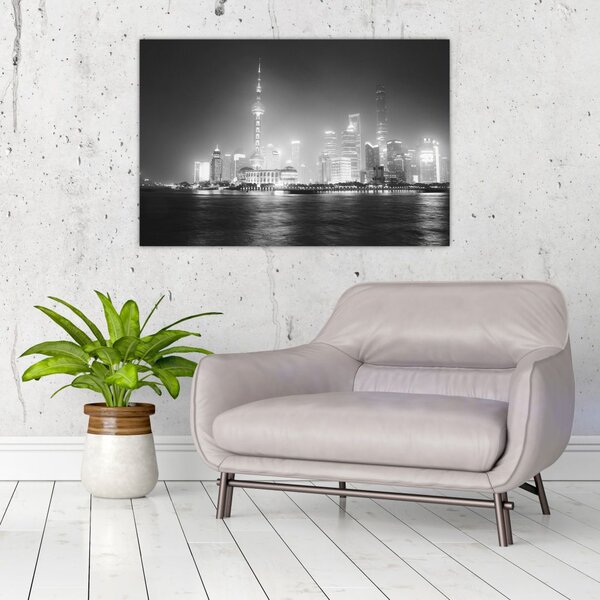 Slika modernih nebodera (90x60 cm)