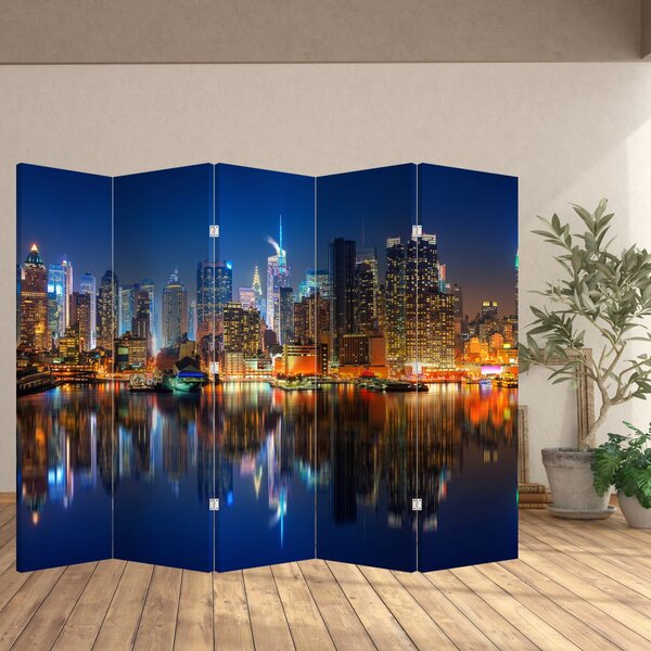 Paravan - Manhattan noću (210x170 cm)