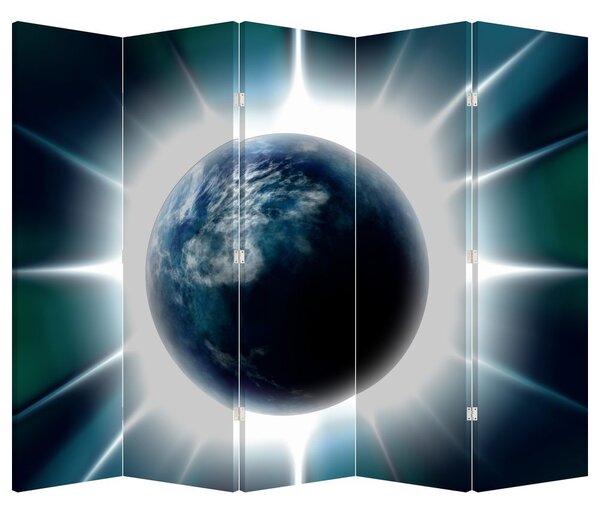 Paravan - Ozračeni planet (210x170 cm)