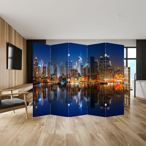 Paravan - Manhattan noću (210x170 cm)