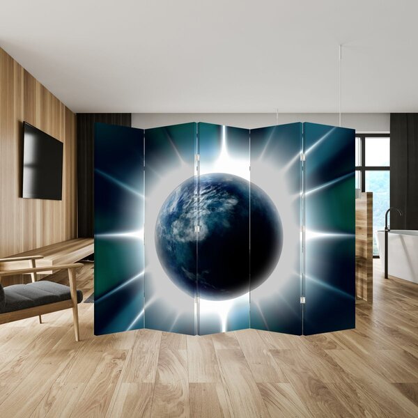 Paravan - Ozračeni planet (210x170 cm)