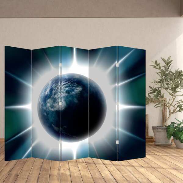 Paravan - Ozračeni planet (210x170 cm)