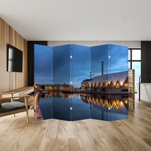 Paravan - Vodeni kanal - Göteborg (210x170 cm)