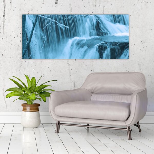 Slika - ledeni slapovi (120x50 cm)