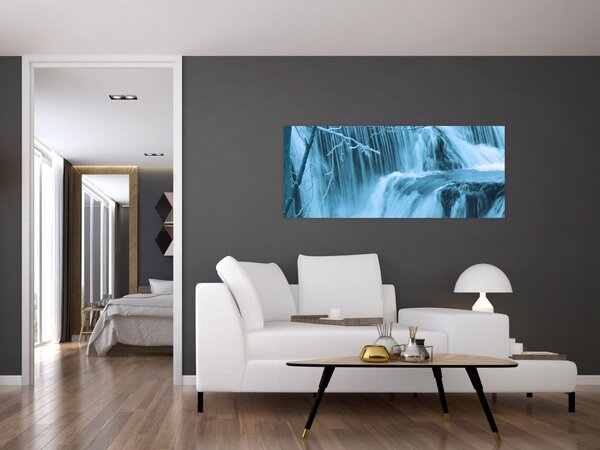 Slika - ledeni slapovi (120x50 cm)