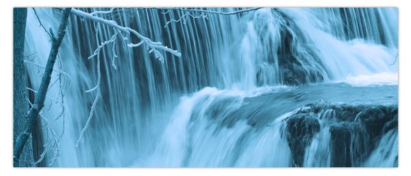 Slika - ledeni slapovi (120x50 cm)