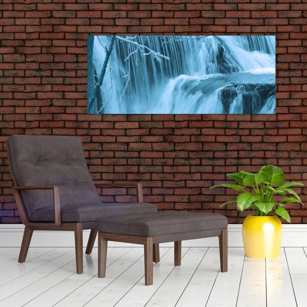 Slika - ledeni slapovi (120x50 cm)