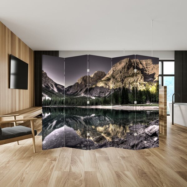 Paravan - jezero u planinama (210x170 cm)
