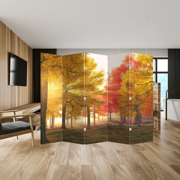 Paravan - Jesenje drveće (210x170 cm)