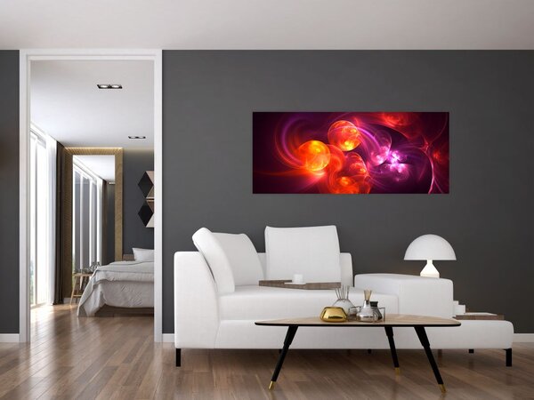 Slika moderne apstrakcije (120x50 cm)
