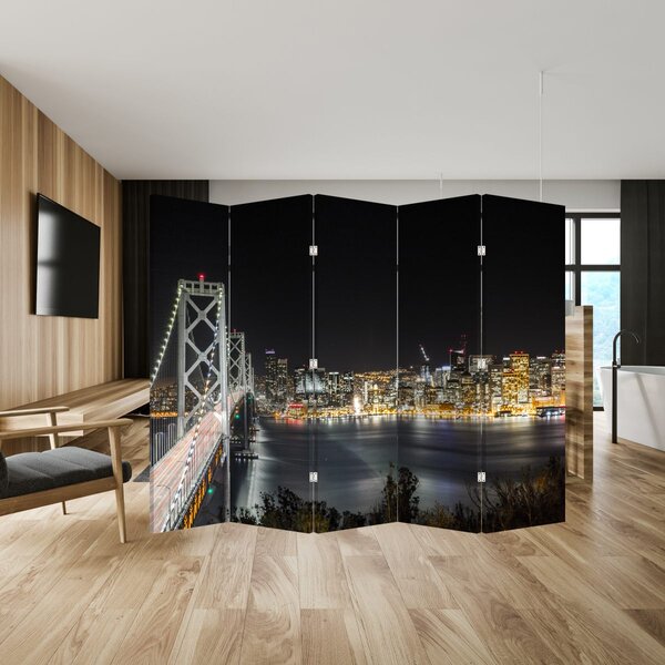 Paravan - Brooklyn Bridge i New York (210x170 cm)