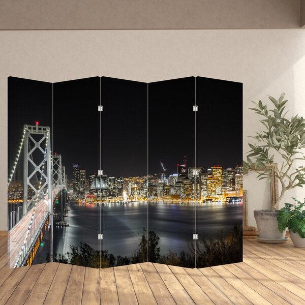 Paravan - Brooklyn Bridge i New York (210x170 cm)