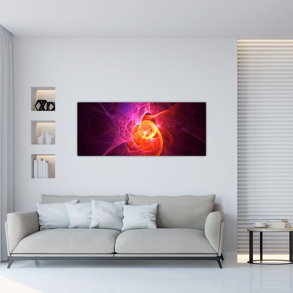 Moderna apstraktna slika (120x50 cm)