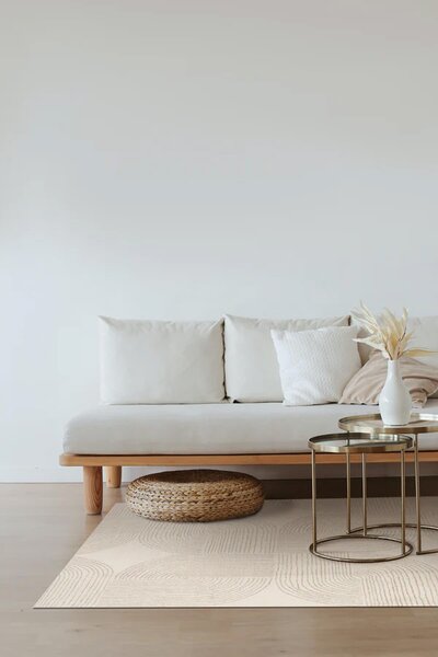 Vuneni Tepih Ornate Beige