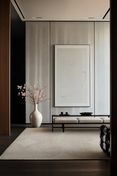 Vuneni Tepih Ornate Beige