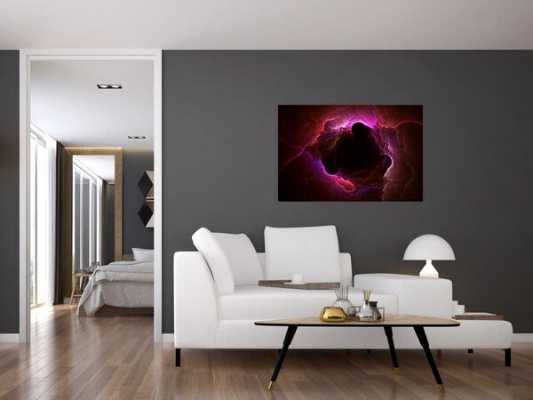 Slika - apstrakcija oblaka (90x60 cm)