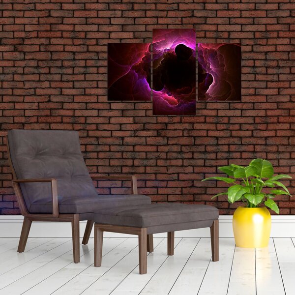 Slika - apstrakcija oblaka (90x60 cm)