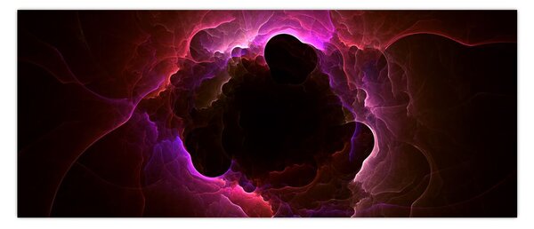 Slika - apstrakcija oblaka (120x50 cm)